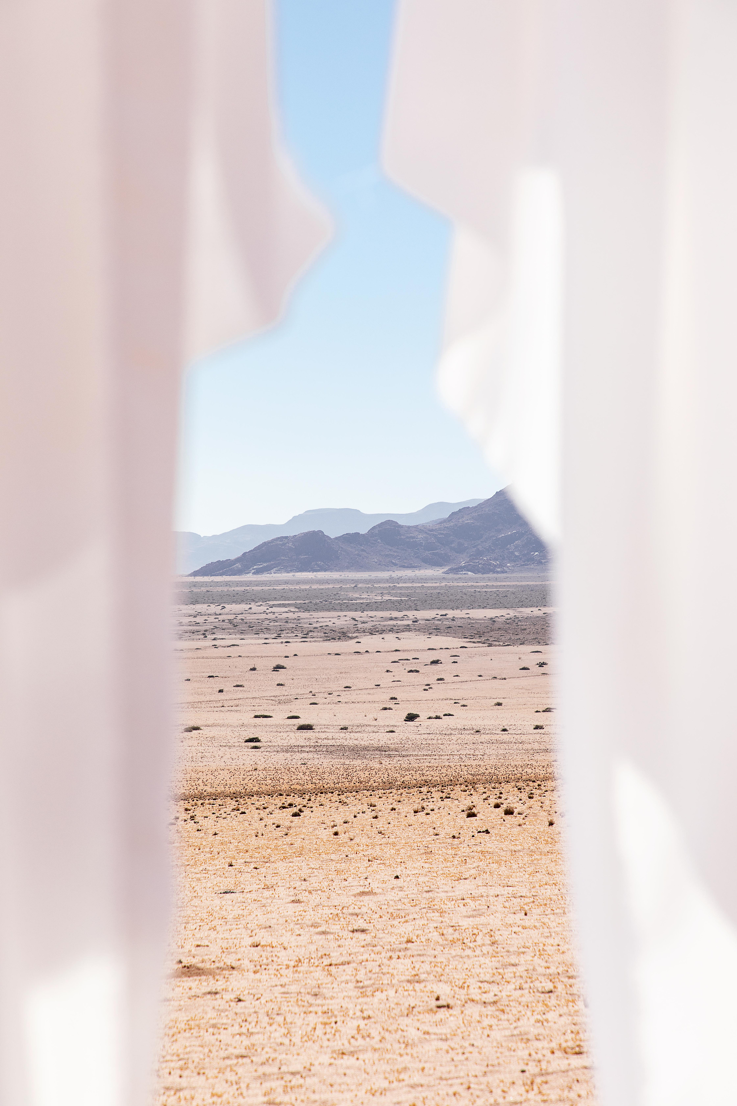 Selected lodge scene, Namibian landscape